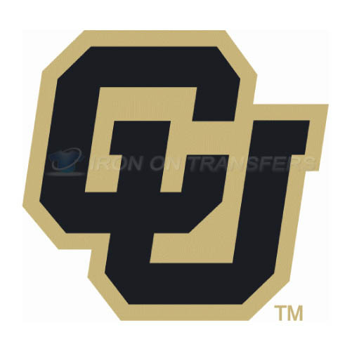Colorado Buffaloes logo T-shirts Iron On Transfers N4166 - Click Image to Close